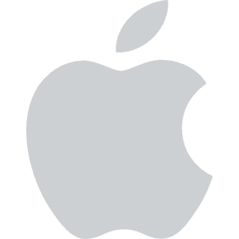 apple logo icon