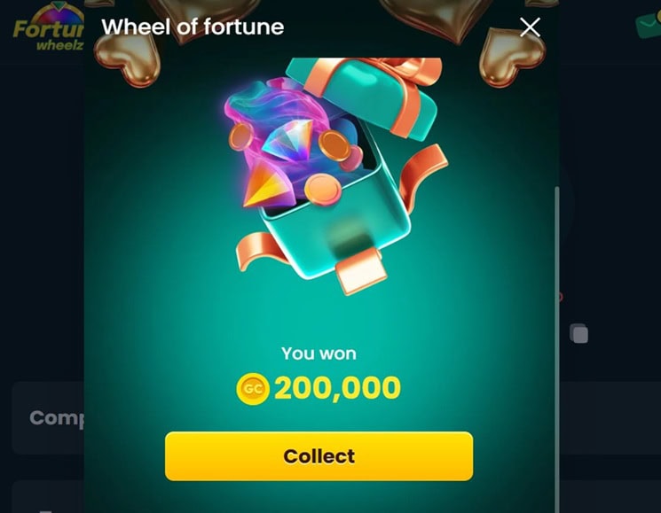 Fortune Wheelz Win
