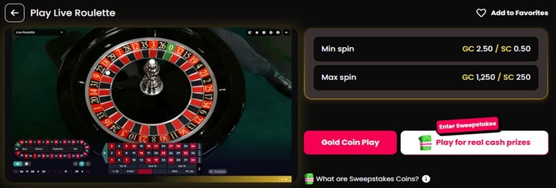 Roulette Info