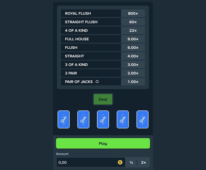 Video Poker Strategy