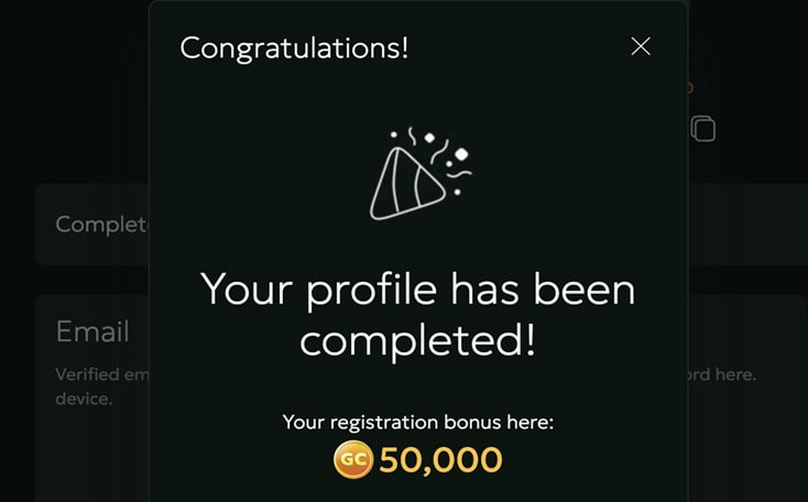 FireSevens Verification Bonus