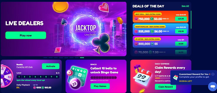 FunzCity Bonuses