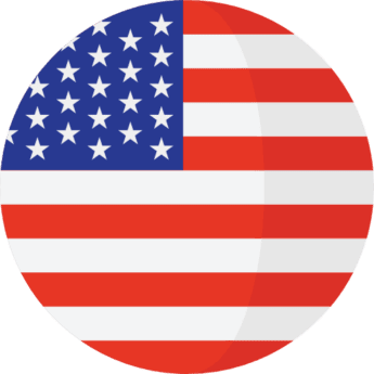 flag of USA icon