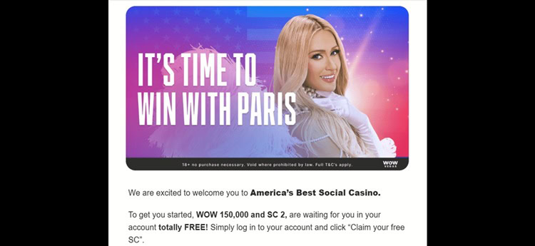 WOW Vegas Bonus
