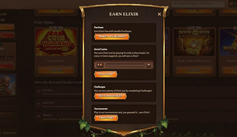 Dorados Elixir Bonus
