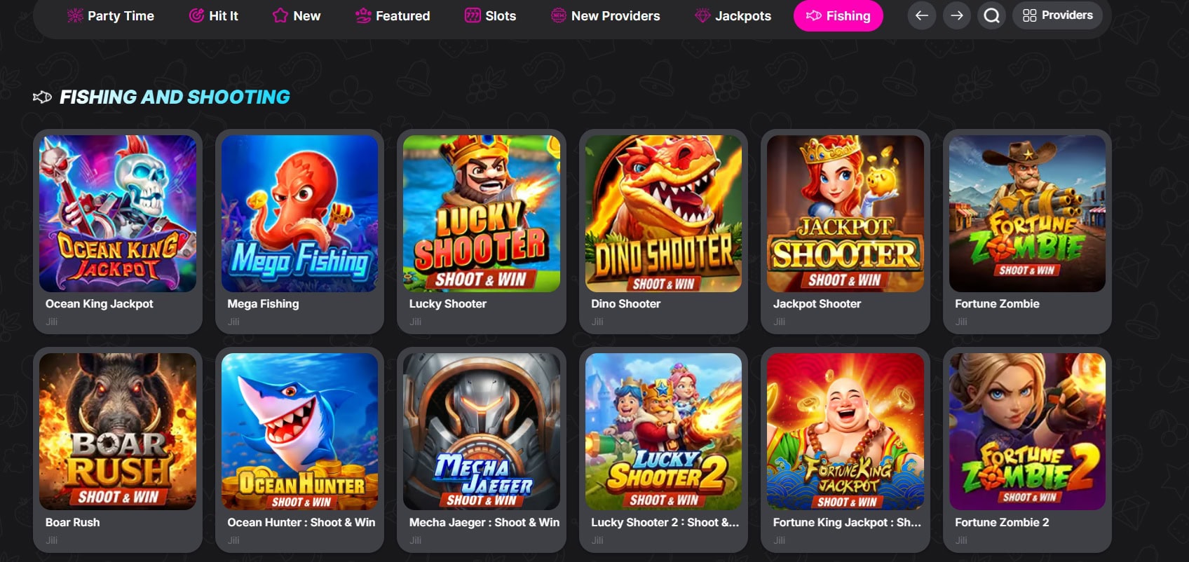 Luck Party Fish Games