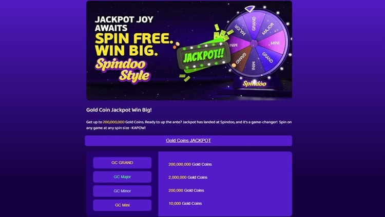 Spindoo Jackpot