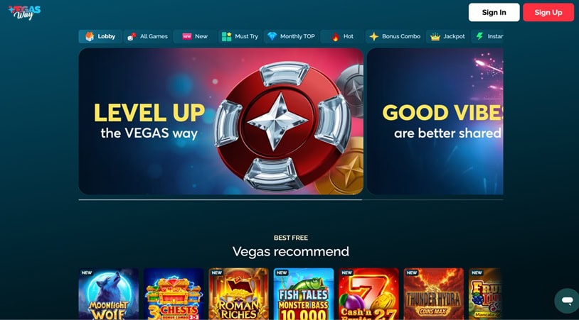 VegasWay Homepage