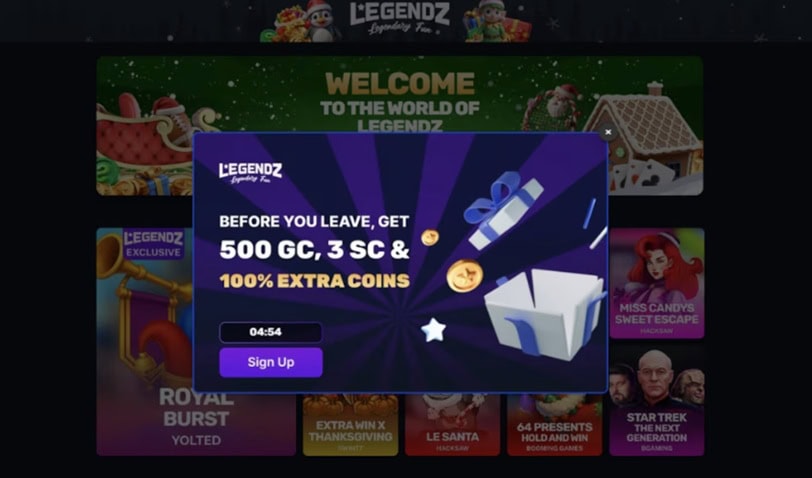Legendz Bonus