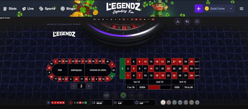 Legendz UX