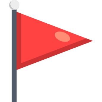 red flag icon