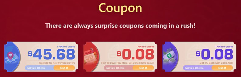 Tang Luck Coupons