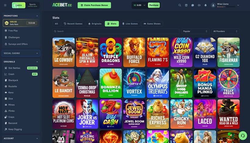 Acebet Games