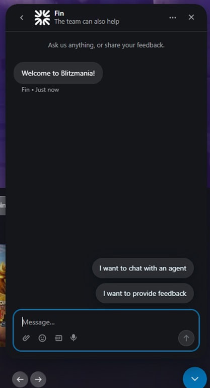 Blitzmania Support