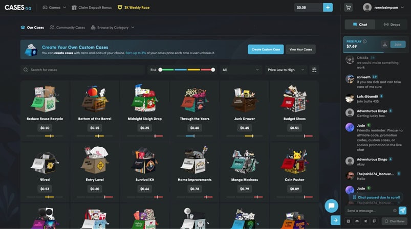 Cases.gg Boxes