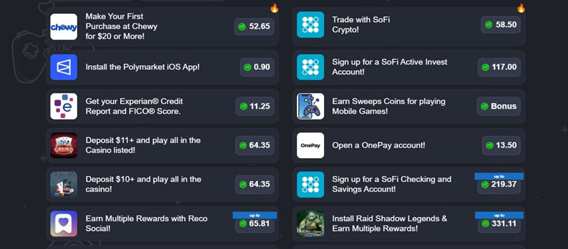 Coin Wizard Games Promos
