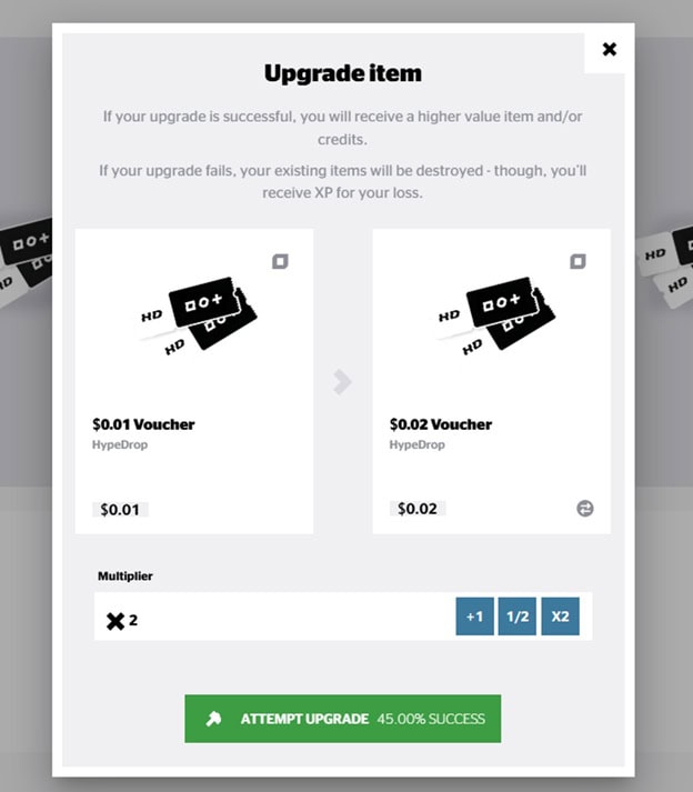 HypeDrop Upgrader