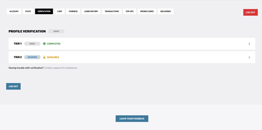 HypeDrop Verification