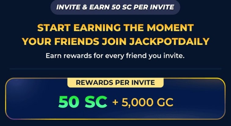 Jackpot Daily Referral Bonus