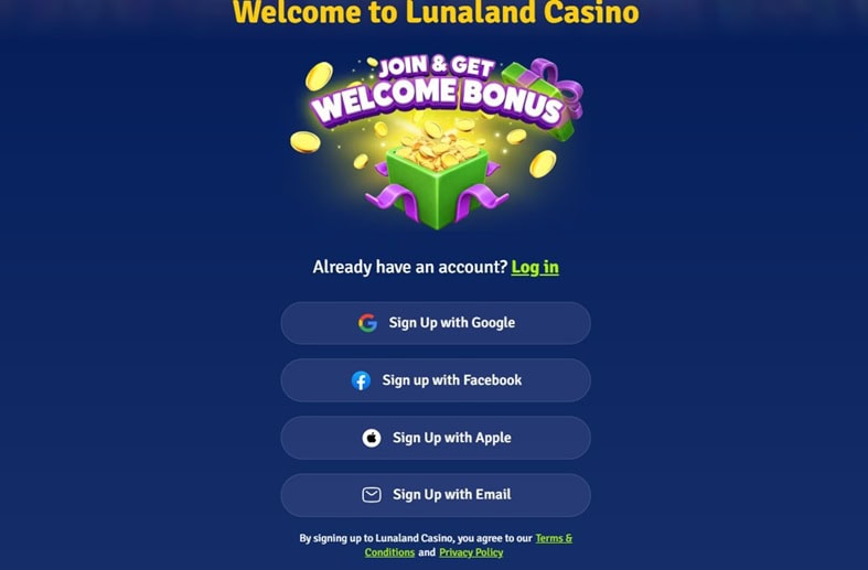 Lunaland Register