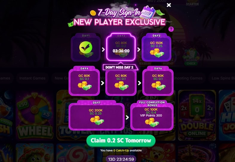 NewLuck Daily Bonus