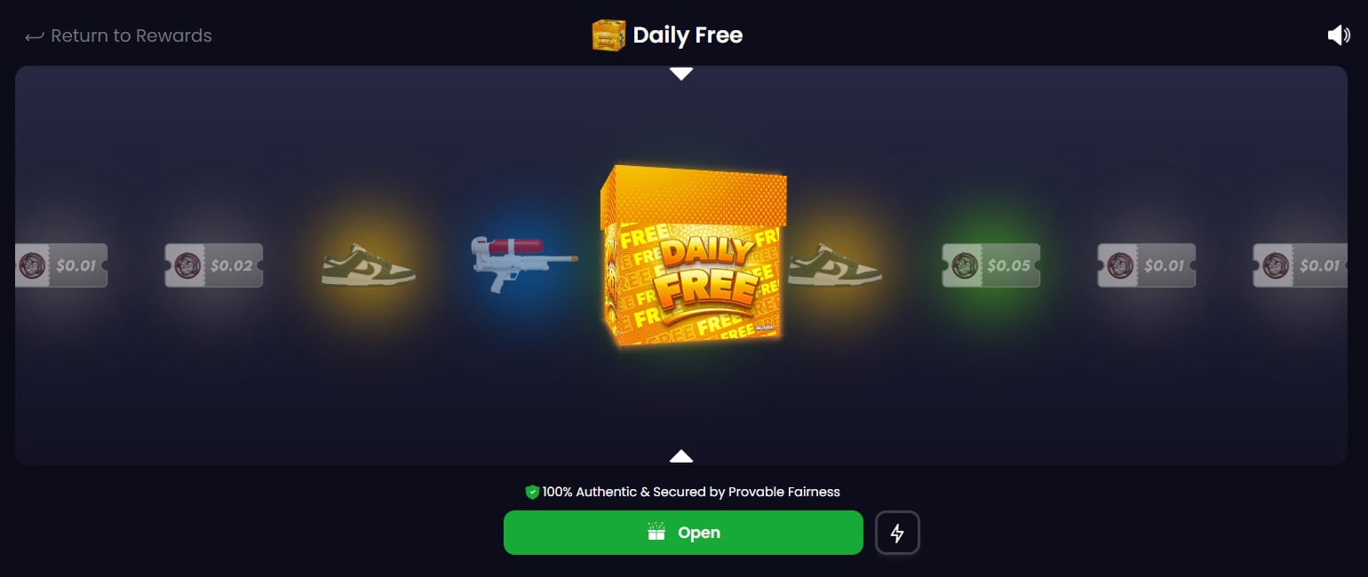 RillaBox Daily Free Case