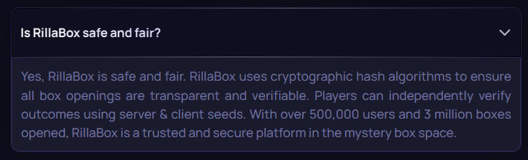 RillaBox Safe
