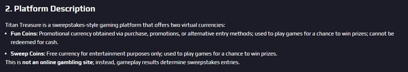 TitanTreasure Currencies